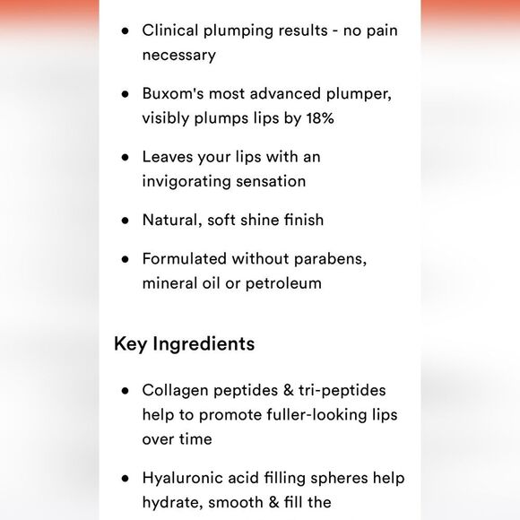 Buxom Plump Shot Collagen-Infused Lip Serum- Filler - Picture 10 of 11